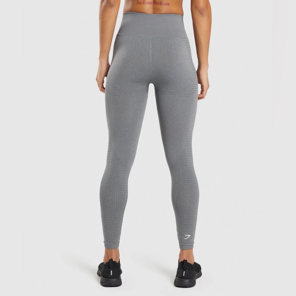 GymShark Vital Seamless 2.0 Leggings Size M Purple Athleisure Gym Workout - Picture 10 of 10
